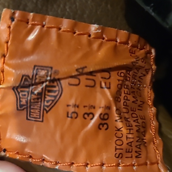 Harley Davidson Women's Starter Switch Boots sz 5.5 - Picture 4 of 6